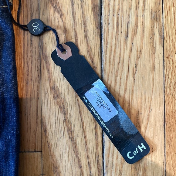 NWT Citizens of Humanity Ava straight leg jeans, size 30 - Picture 2 of 4